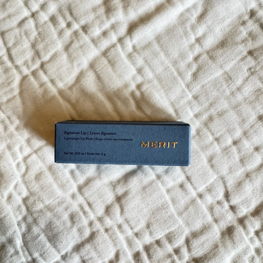 Merit Signature Lip Lightweight Lipstick -Maxwell